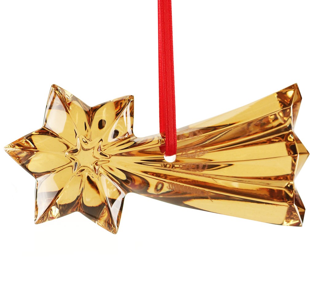 Baccarat Shooting Star Ornament / 20K Gold_2024 Baccarat Shooting