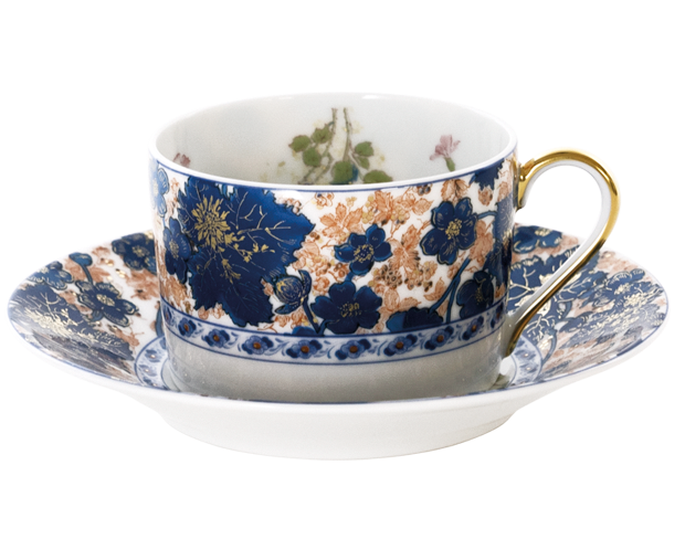 Haviland Dammouse Teacup and Saucer
