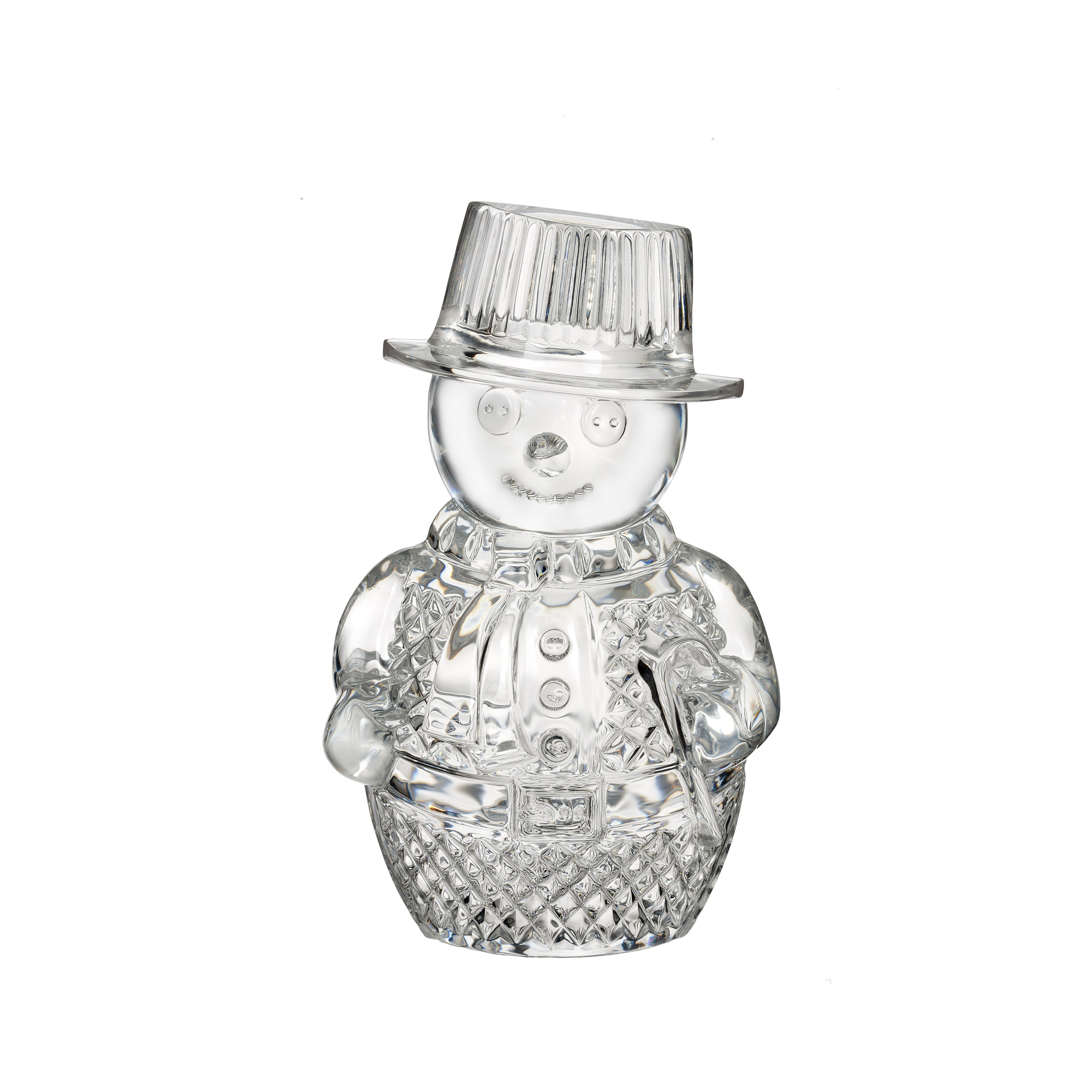 waterford snowman sculpture waterford crystal snowman waterford christmas ornaments 2019