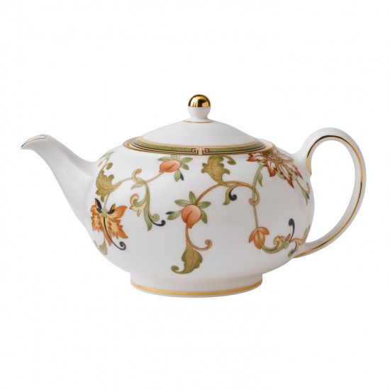 Wedgwood Oberon Teapot 1.4 Pt Flora