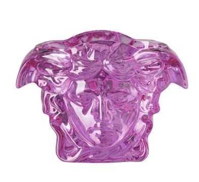 Versace Medusa Grande Vase Crystal / Pink_Versace Medusa Grande Vase