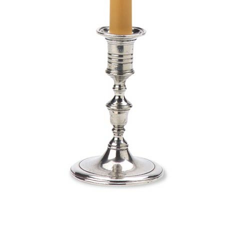 Match Pewter Prato Candlesticks