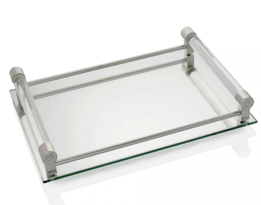 William Yeoward Coco Large Mirrored Bar Tray
