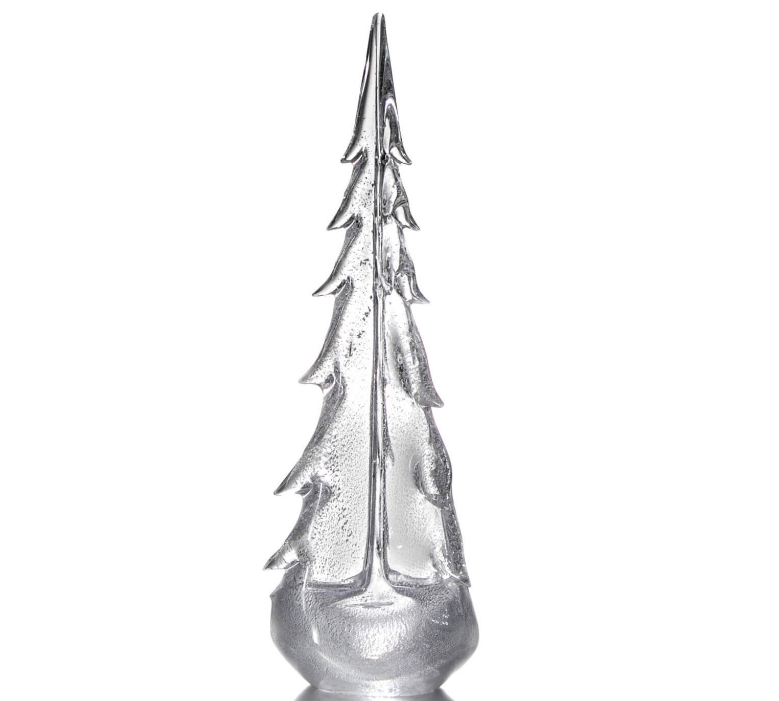 Simon Pearce Vermont Silver Leaf Evergreen 18"