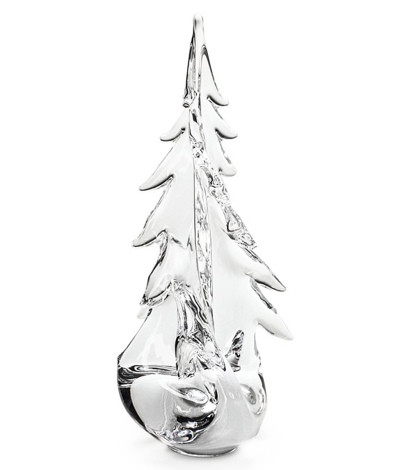 Simon Pearce Twist Evergreen 14"_Simon Pearce Twist Evergeen Trees