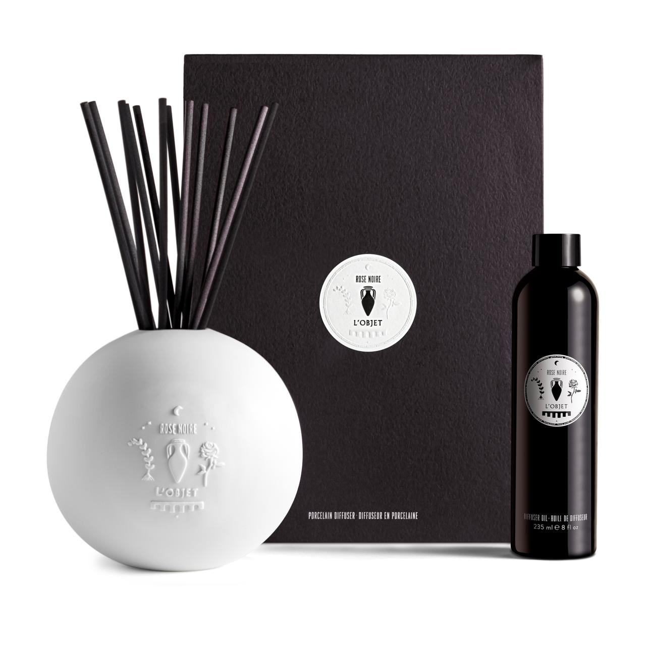 Rose Noire Porcelain Diffuser Set - Thumbnail 3