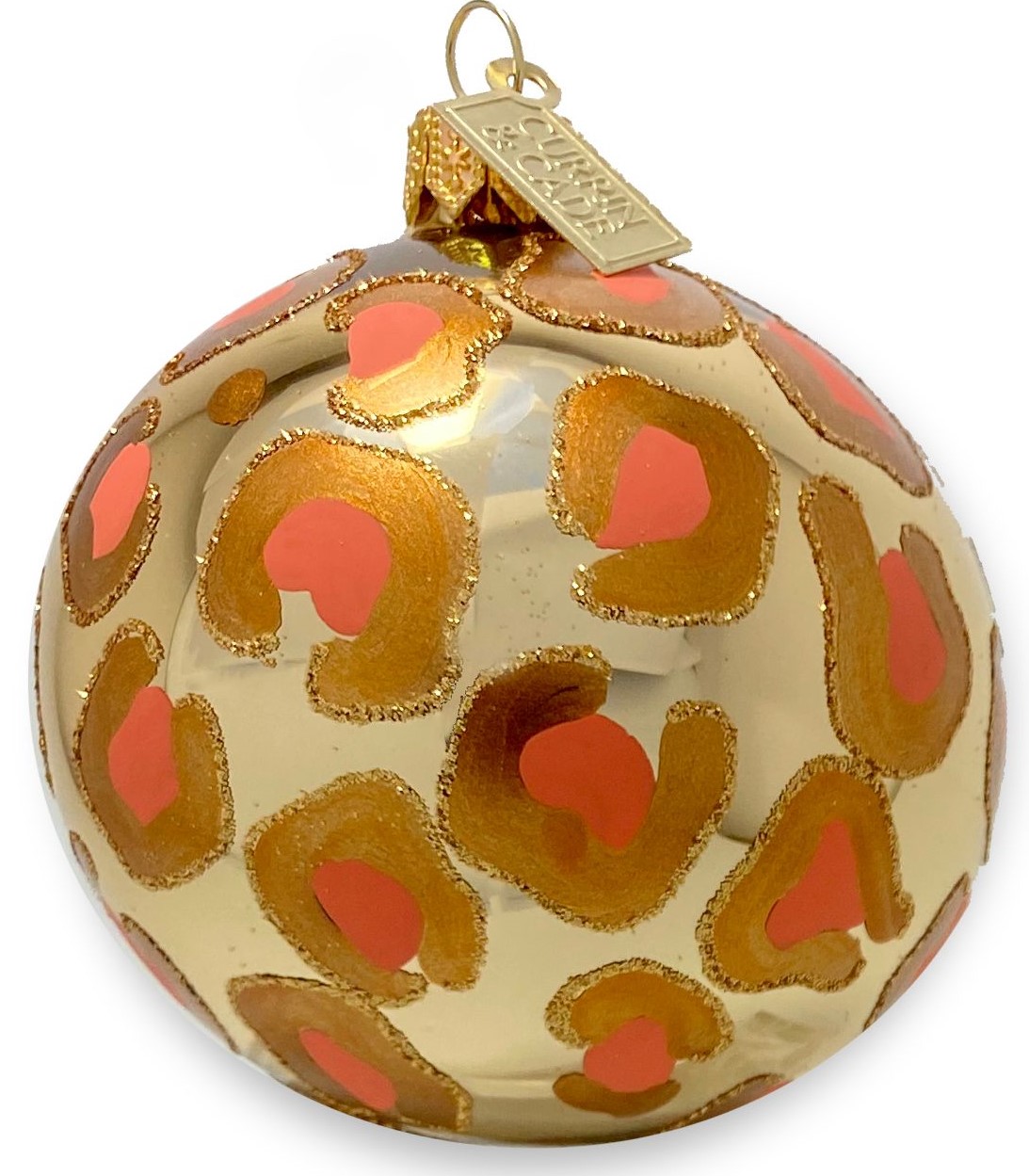 Currin + Cade Leopard Ornament Gold + ButterscotchCurrin + Cade