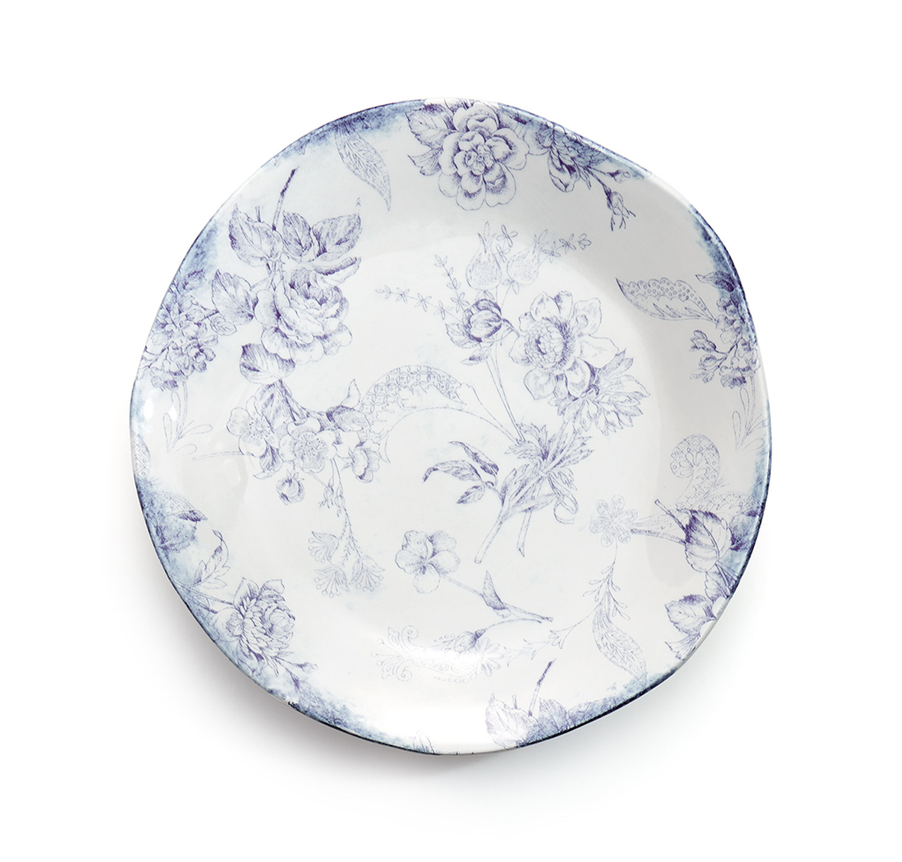 Blue Dinner Plate - Thumbnail 4