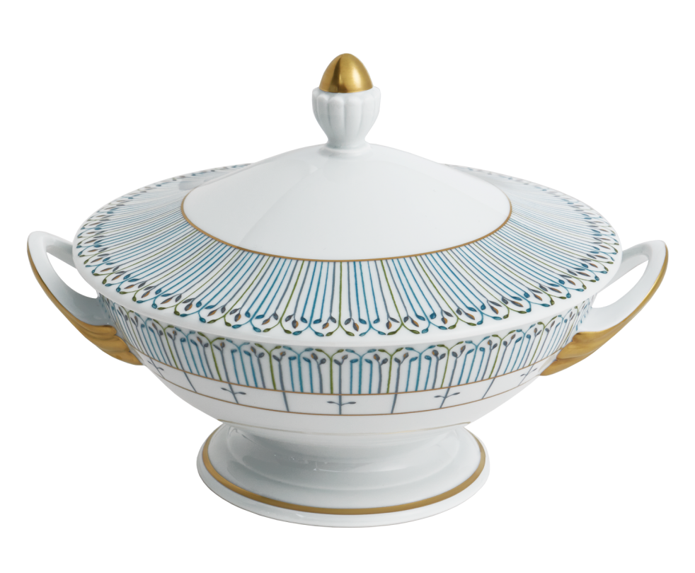 Robert Haviland Jardins De Louise Soup Tureen - Thumbnail 2