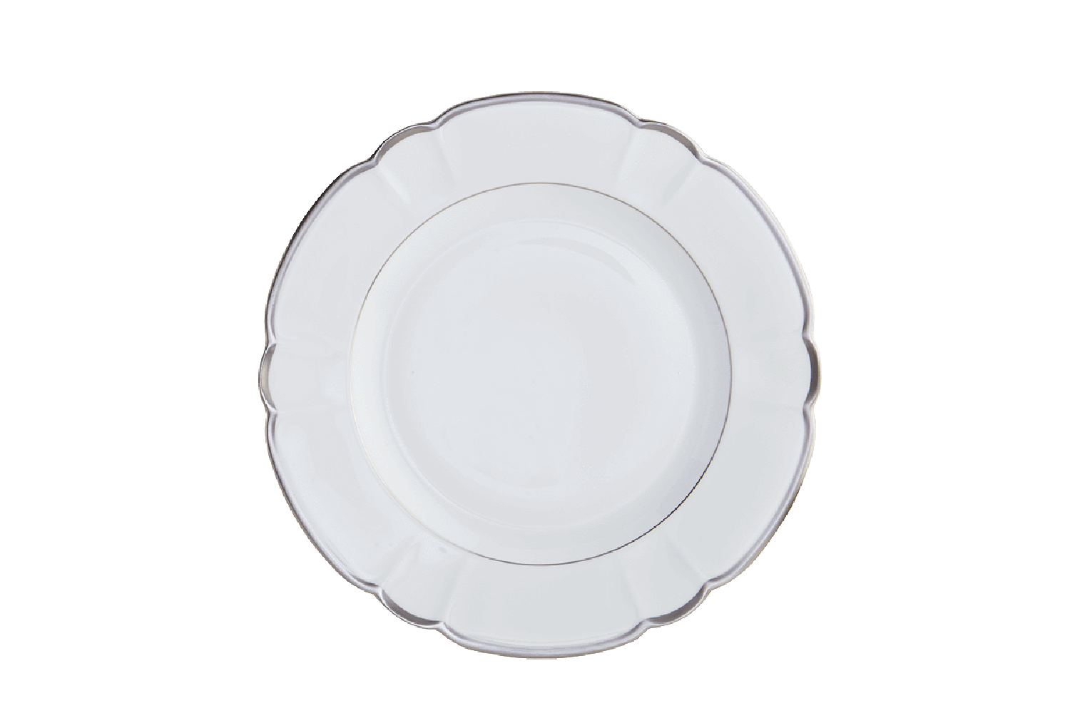 Robert Haviland & C. Parlon Colette Platinum Dinner plate - Thumbnail 4