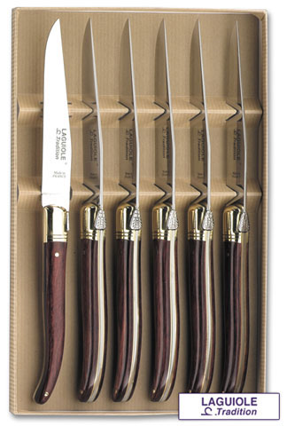 Alain Saint Joanis Case of 6 Oslo steak knives