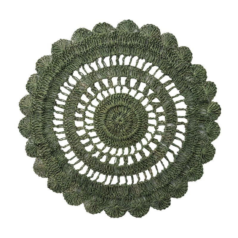 Juliska Macrame Green Placemat_Juliska Placemats