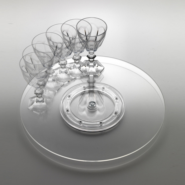 Mari Luca Giusti Clear Acrylic Lazy Susan
