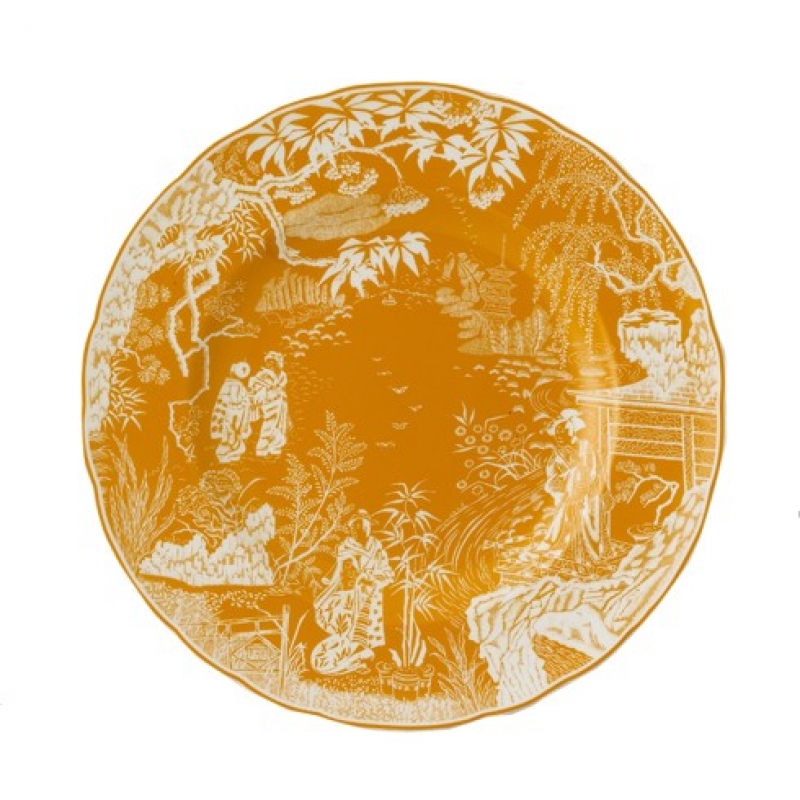 Royal Crown Derby Mikado Canteloupe Dinner Plate