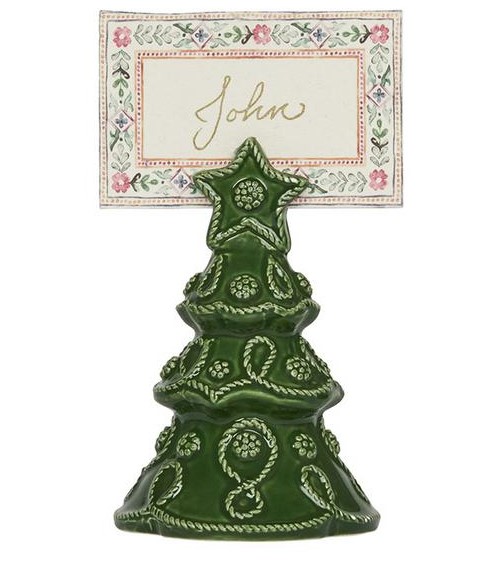 Juliska Berry and Thread North Pole Tree Place Card Holder Set/4