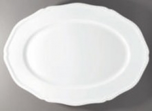 Raynaud Argent White Oval Dish - Small