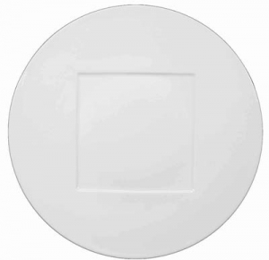 Raynaud Hommage by Thomas Keller Round Plate 10.5" Square Well