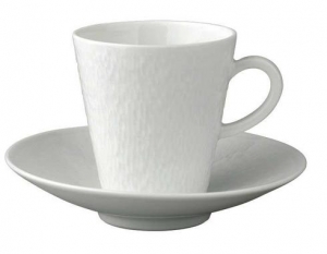 Raynaud Mineral White Coffee Saucer