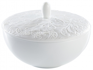 Raynaud Italian Renaissance White Sugar Bowl