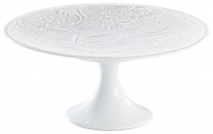 Raynaud Italian Renaissance White Petit Four Stand - 6.2"