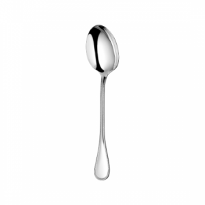 Christofle Perles Silverplate Serving Spoon, Large