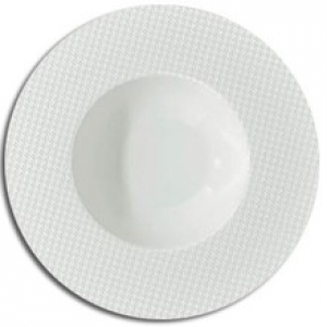 Raynaud Checks by Thomas Keller Rim Soup Plate - Small