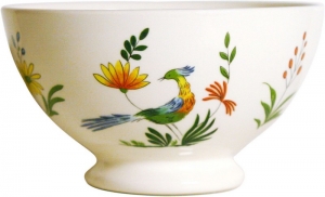 Gien Oiseaux de Paradis Set of 2 Bowls -5 5/16 "