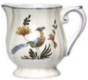 Gien Oiseaux De Paradis Creamer - 8 oz.