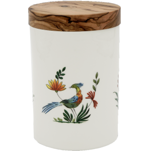 Gien Oiseaux de Paradis Storage Jar Large - 5 1/8"
