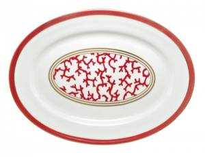 Raynaud Cristobal Coral Oval Platter