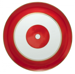 Raynaud Cristobal Coral Flat Cake Plate