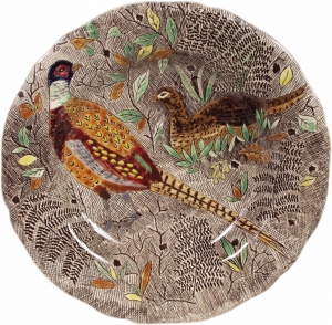 Gien Rambouillet Rim Soup - Pheasant