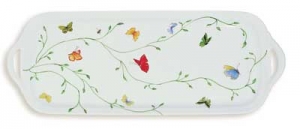 Raynaud Wing Song Long Cake Plate