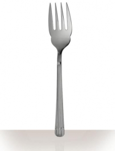 Christofle Osiris Stainless Serving Fork - Large