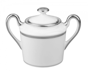 Raynaud Fountainebleau Platinum Sugar Bowl