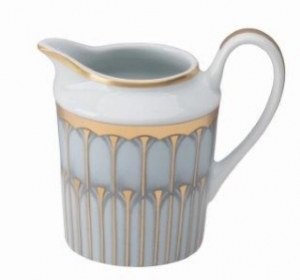 Deshoulieres Arcades Grey & Matte Gold Creamer