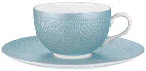 Raynaud Mineral Irise - Sky Blue Saucer for Chinese Bowl