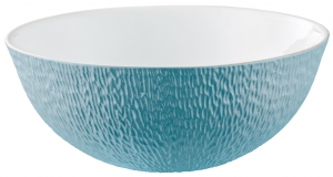 Raynaud Mineral Irise - Sky Blue Salad Bowl - Calabash Shape