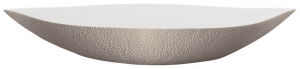 Raynaud Mineral Irise - Warm Grey Dish #1 - 22"