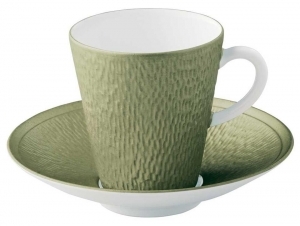Raynaud Mineral Irise - Olive Coffee Saucer