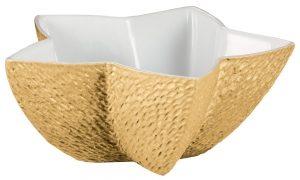 Raynaud Mineral Irise - Yellow Gold Star Sugar Bowl