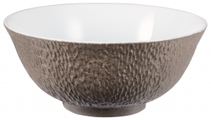 Raynaud Mineral Irise - Platinum Chinese Soup Bowl