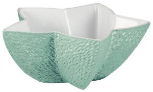 Raynaud Mineral Irise - Turquoise Star Sugar Bowl