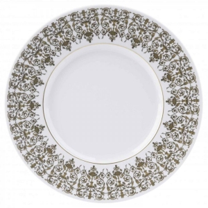 Philippe Deshoulieres Tuileries White Dinner Plate