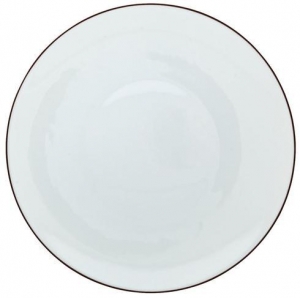 Raynaud Monceau - Mahogany Brown American Dinner Plate
