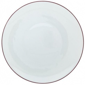 Raynaud Monceau - Garnet Red Bread & Butter Plate