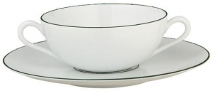 Raynaud Monceau - Empire Green Cream Soup Cup - 6.8 oz.