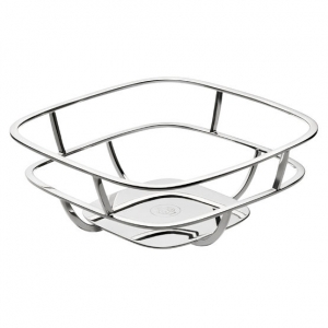 Christofle Silver Time Bread Basket & Napkins
