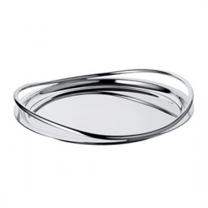 Christofle Vertigo Round Tray