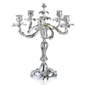 Christofle Trianon 5 Light Candlelabra